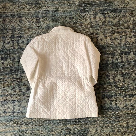 Weekends by Chico's white lightweight jacket - Picture 4 of 5